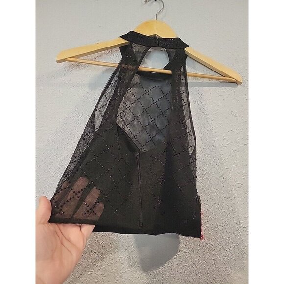 Women's Jodi Kristopher Gown 2 Piece Dress Black Floral Poof Skirt XL 13 - Picture 3 of 7